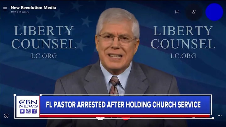 Pastor Arrested for Holding Church Service | News on The 700 Club, April 3, 2020