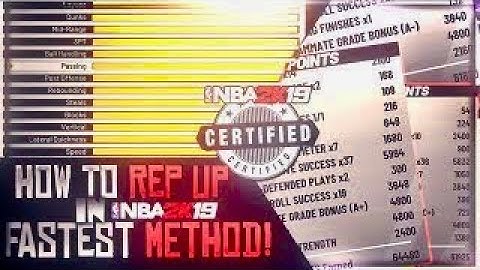 FASTEST METHOD TO REP UP IN 2K19 SECRET RELEASED!!!!!«MUST WATCH»