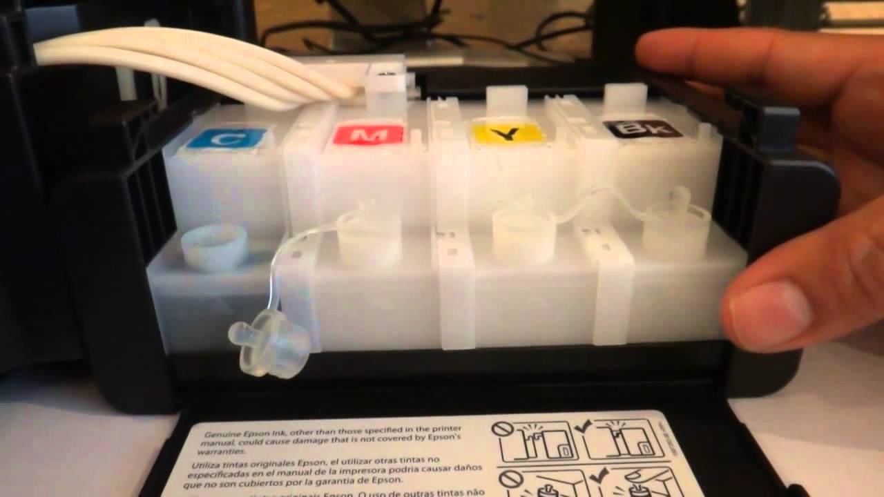 Mi nueva impresora Epson L210 contenido e instalacion