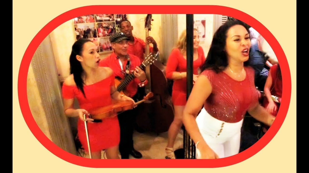 5 De Galas en El Floridita Havana Cuba, Sarandonga