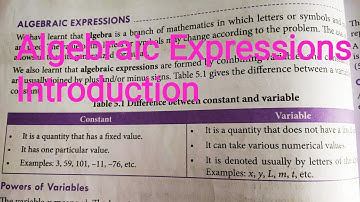 Class7MathsNCERT/ Chapter - 5 , Algebraic Expressions -  Introduction  R-SQUARE 2022.