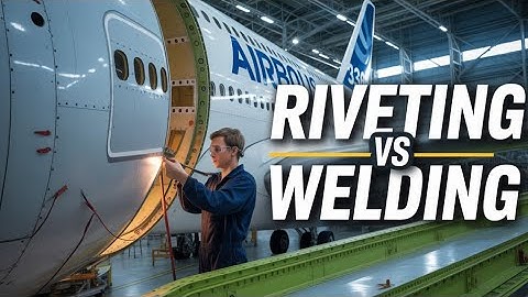Why Airplane Manufacturers Use 1.3 Million Rivets Instead of Welding