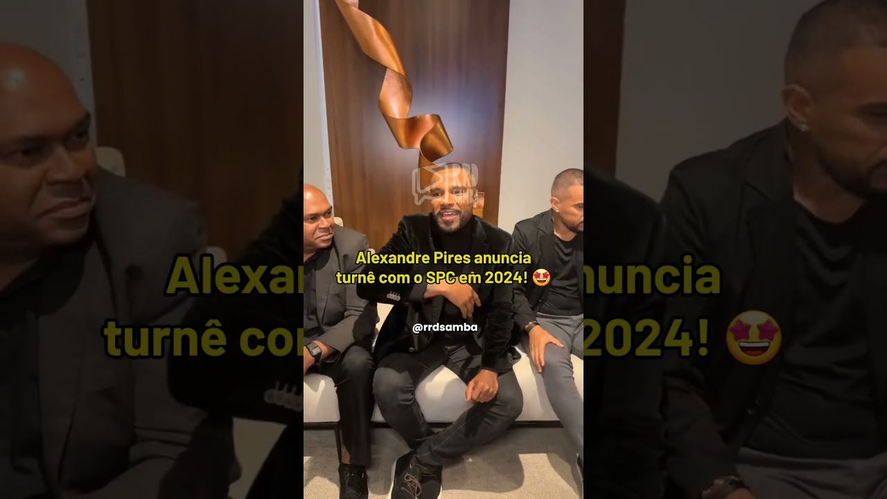 Alexandre Pires anuncia turnê com Só Pra Contrariar em 2024, Música