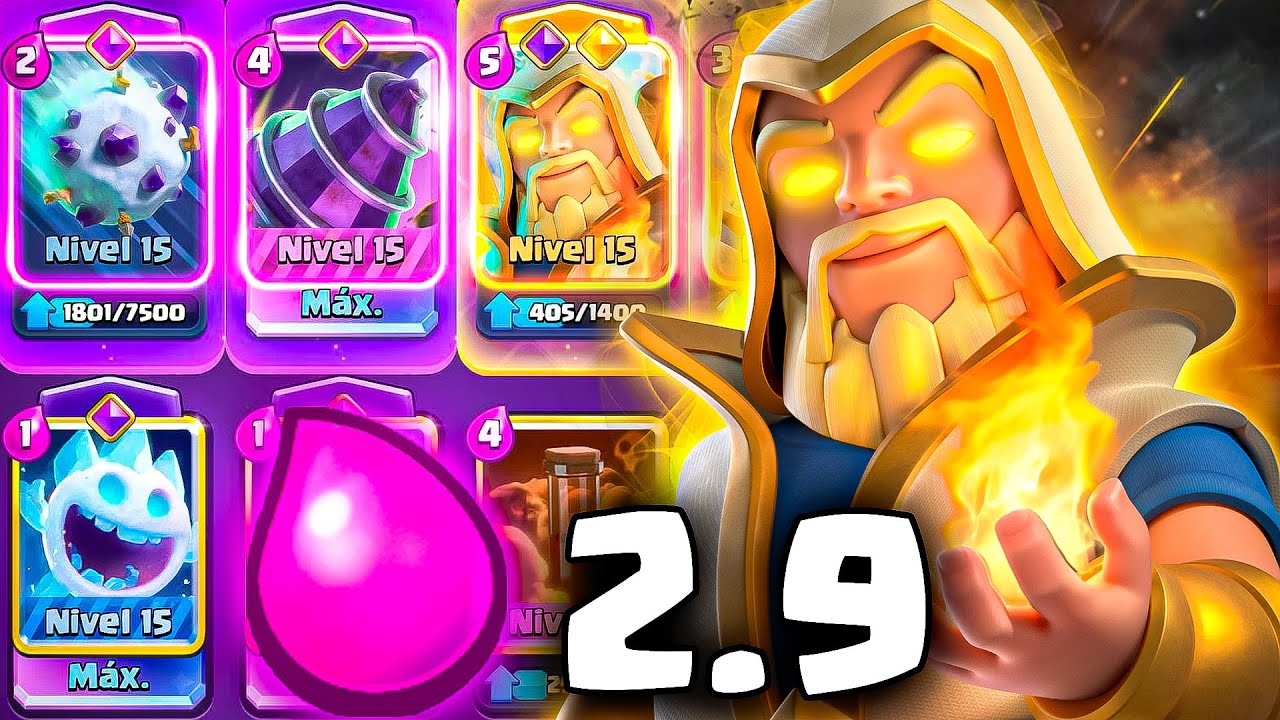 ¡¡¡EL COMBO MÁS LETAL DE CLASH ROYALE!!! **MAGO HÉROE + EXCAVADORA EVO**
