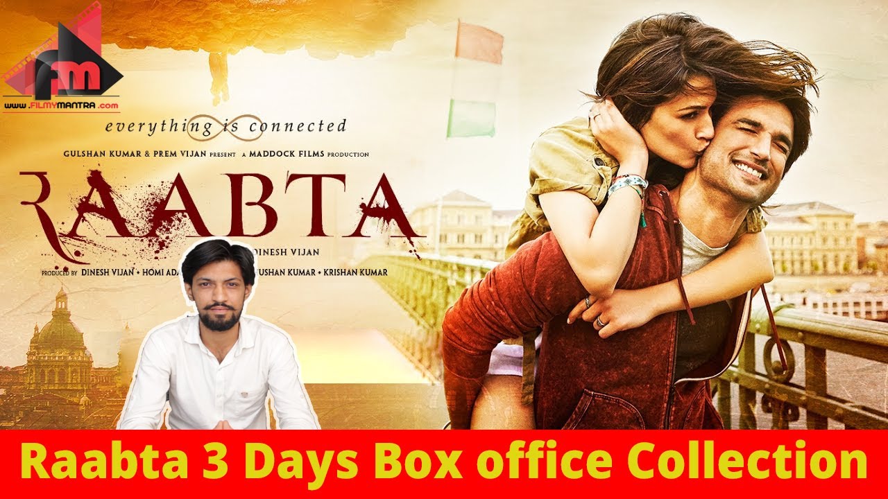 Raabta 3 Days Box office Collection | Sushant Singh Rajput | Kriti Sanon