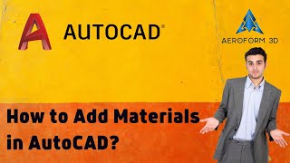 AutoCAD Tutorial Adding Materials