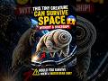 The Toughest Animal on Earth Can Survive Space 🚀 #Facts #ScienceFacts #amazingfacts  #Space#shorts