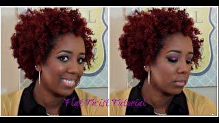 Flat Twist Out Tutorial