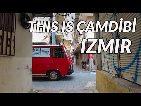 Izmir, 튀르키예 | çamdibi | 도보 여행 4K