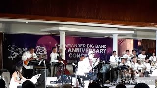 Salamander Big Band Ft. Gail Satiawaki ( Paul Anka Cover ) - Hello