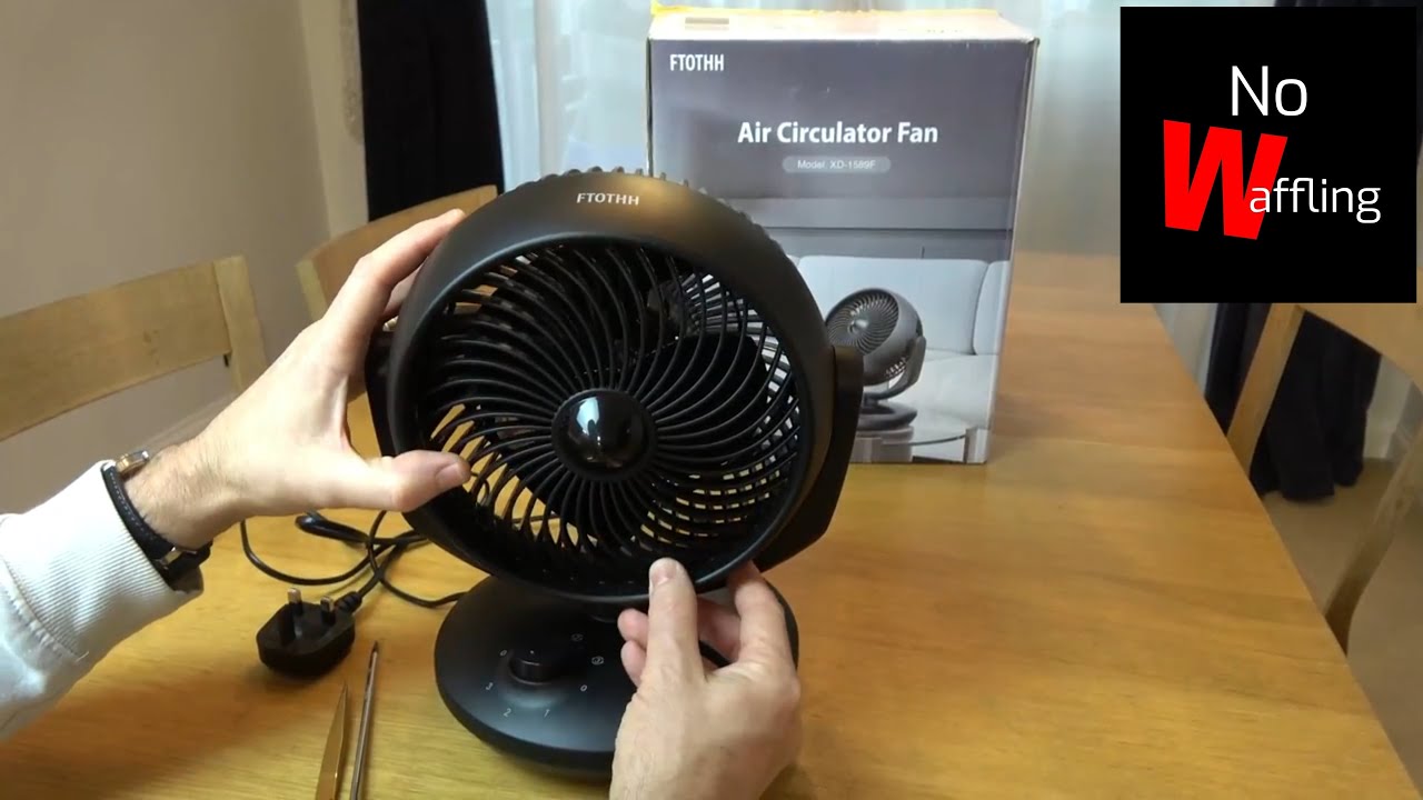 Как ОЧИСТИТЬ вентилятор Amazon FTOTHH XD 1589F с уровнем шума 22 дБ — руководство для начинающих