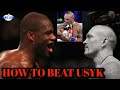 How Daniel Dubois Beats Usyk |Watch This BEFORE Usyk vs Dubois