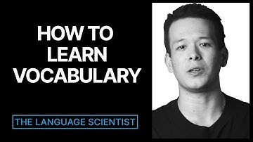 How to learn vocabulary (research deep dive)