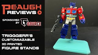 Video Review: TRIGGGERR's Customizable 3D Printed Figure Stands