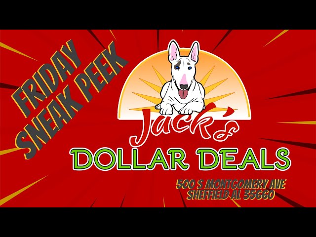 LIQUIDATION BIN STORE! JACK'S DOLLAR DEALS SHEFFIELD $5 FRIDAY 04-14-23  SNEAK PEEK VIDEO DEAL DAYS! 