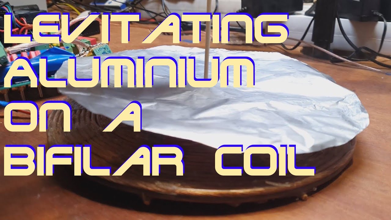 Powerful Impulses Levitating Aluminum