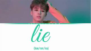 [BTS] JIMIN - Lie (color coded lirik (han/rom/ina)