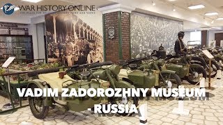 Vadim Zadorozhny Museum (Indoors Part 1)
Video tour of this vast museum in Russia. Including a large collection of WW2 era motorcycles, WW2 weaponry and vehicles. Vadim Zadorozhny Museum (Indoors Part 1)