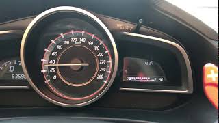 Mazda Skyactiv IC Speed limit alarm