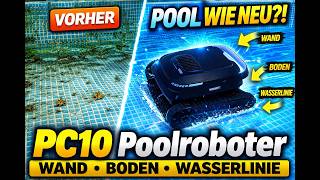 Poolroboter PC10 - Wand, Boden, Wasserlinie