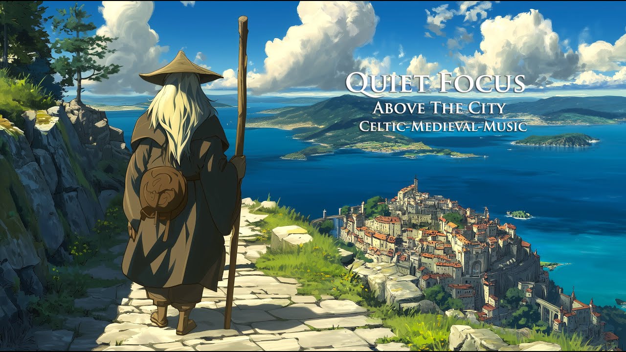 Over the Blue Coast | Medieval Fantasy Music for Focus & Reflection
