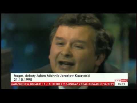 Debata Michnik - Kaczyński (początek podziału Polski)