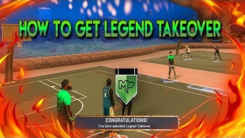 How to Get Legend Takeover !! The Most Rarest Badge In The Game !! Nba 2k17 Mypark