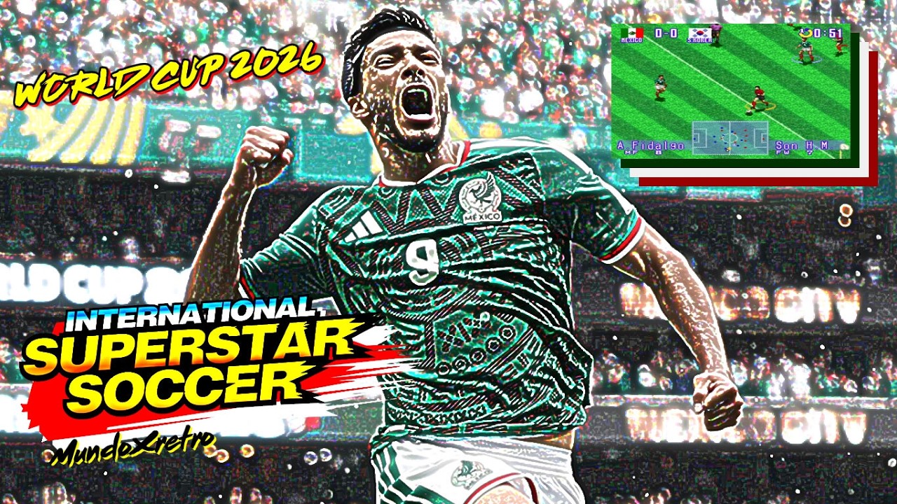 International Superstar Soccer Deluxe WORLD CUP 2026 Snes ISS Deluxe