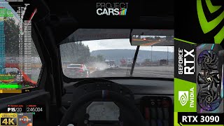 Project Cars Ultra Settings 4K Spa Rain Race | RTX 3090 | Ryzen 9 5950X