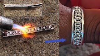 new design silver ring making | silver wire ring making | for men ring