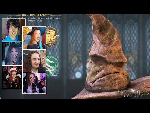 Реакция Летсплейщиков на Выбор Факультета в Hogwarts Legacy