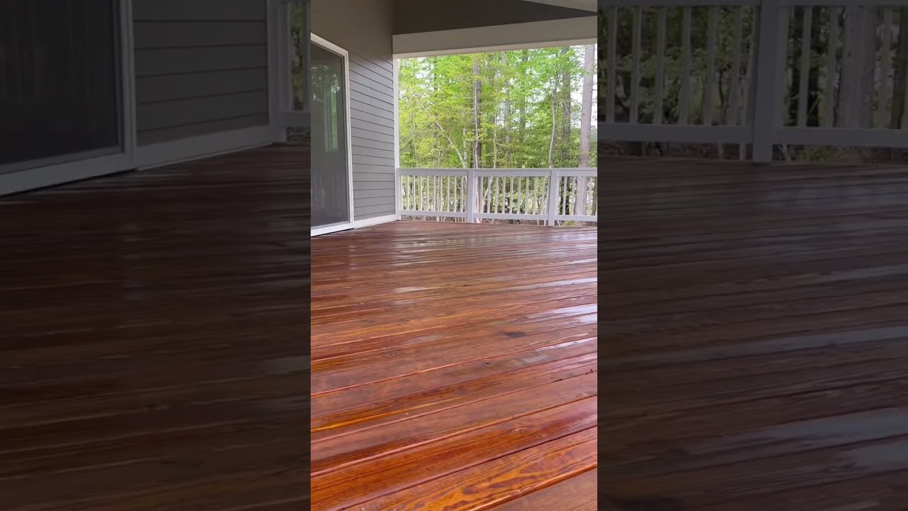 We bring your deck from pooo to new! |Deck Staining Cary, NC