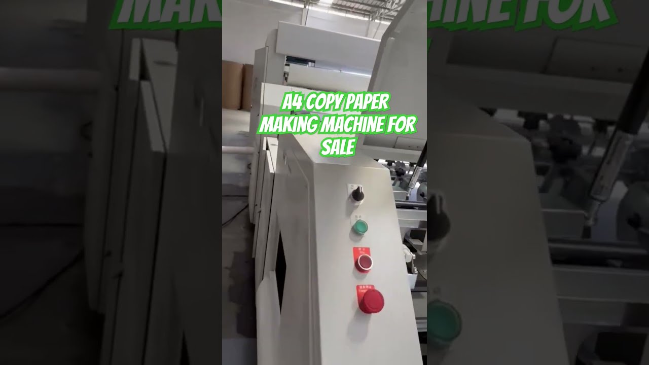 A4 PAPER MANUFACTURING MACHINE For Sale 