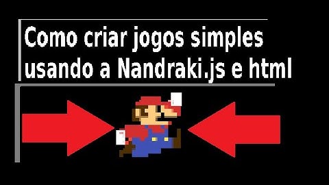 Como criar jogos simples usando  javascript e html