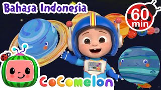 Belajar Planet di Angkasa! 🚀 | CoComelon Bahasa Indonesia - Lagu Anak Anak | Nursery Rhymes