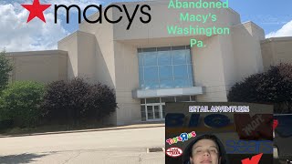 Abandoned Macy’s Washington Crown center