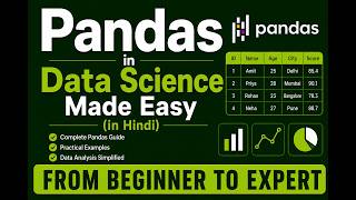 Pandas Full Course in Hindi (Part 3): groupby, merge, concat and where functions with many examples