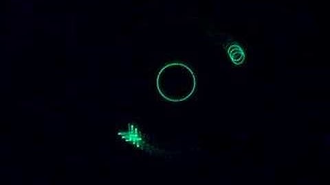 Orbital rendezvous simulation by analog computer