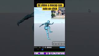 De vídeo a MOCAP (captura de movimiento ) con solo un click #quickmagic