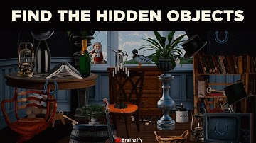 Awesome EYE PUZZLES AND RIDDLES || Find the hidden OBJECT game