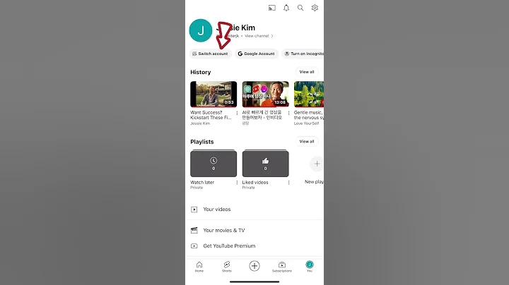 How to Logout of Youtube Account on Mobile (2024 Update) #logout #logoutyoutube