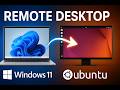 How to Remotely Access Ubuntu Desktop from Windows 11 (Step-by-Step)