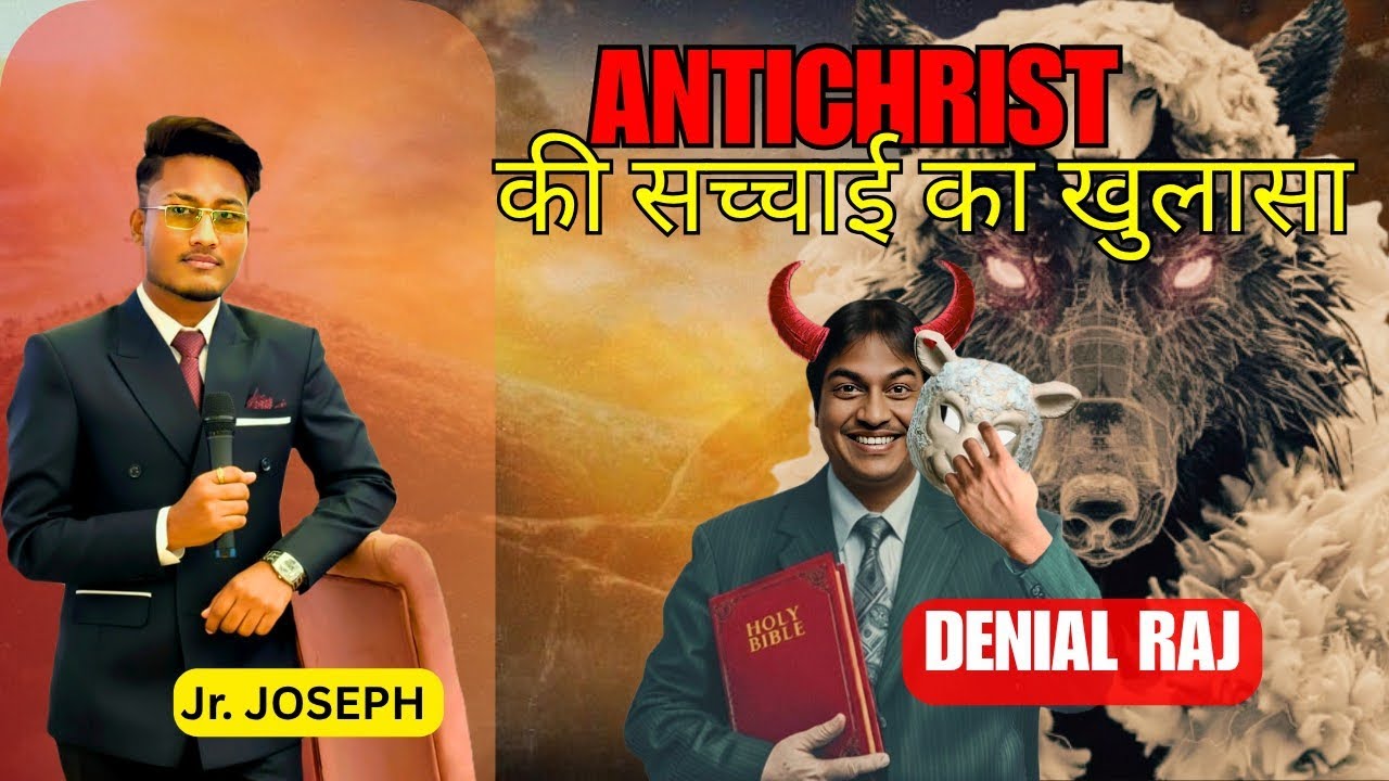 Antichrist Denial Raj का खुलासा | Jr. JOSEPH | HINDI SERMON #jesus #motivation #youtube