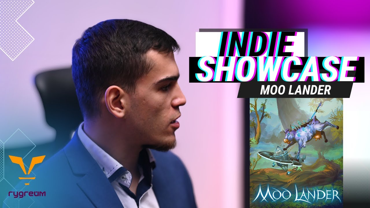 Играем Moo lander на студио The sixth hammer | 