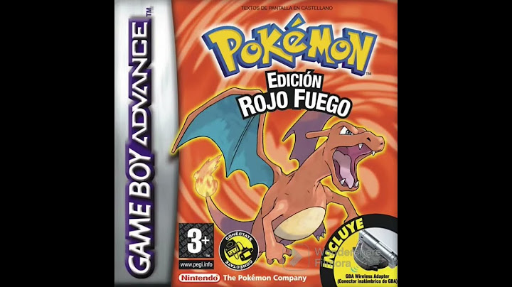 Pokémon rojo fuego rom