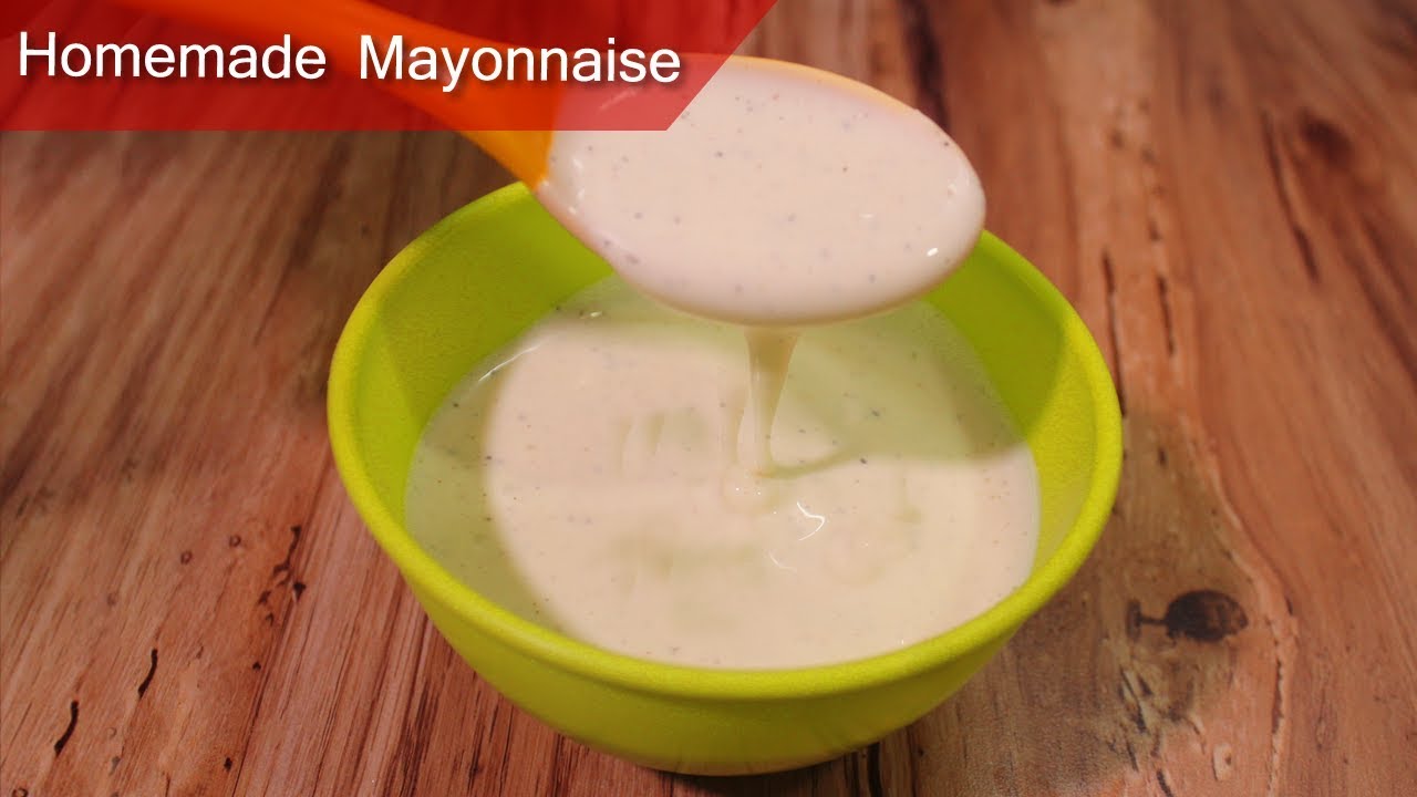 Instant Mayonnaise How to Make Homemade Mayonnaise Easy & Perfect