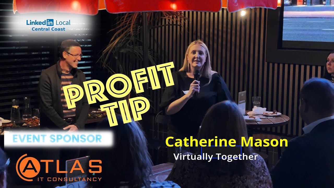 LinkedIn Local Central Coast July 2025  Profit Tip with Catherine Mason