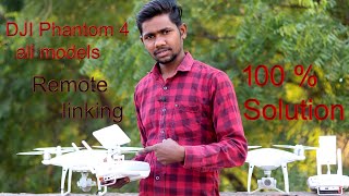 How to Link the Remote Controller on DJI phantom 4 all models Drone#dji #phantom #youtube #remote