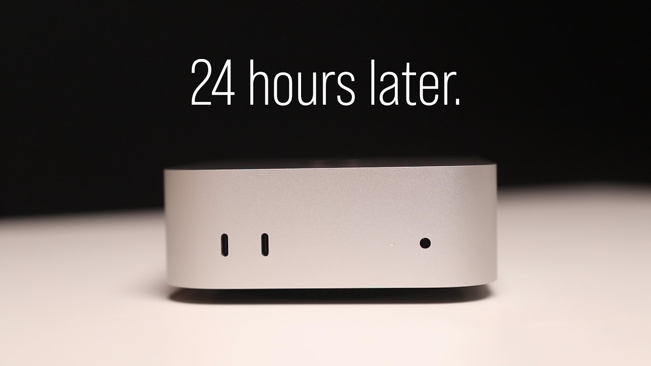 M4 Pro Mac Mini 24 Hours Later - I'm Surprised. - YouTube