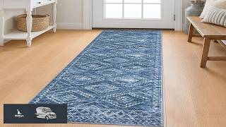 Runner Rug 2x6 Non Slip Washable Runner for Hallway Kitchen Runners Soft